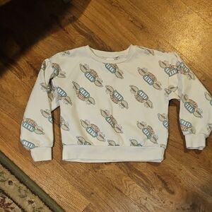 Friends The Television Series Girls Cream Sweat Shirt Size 7/8